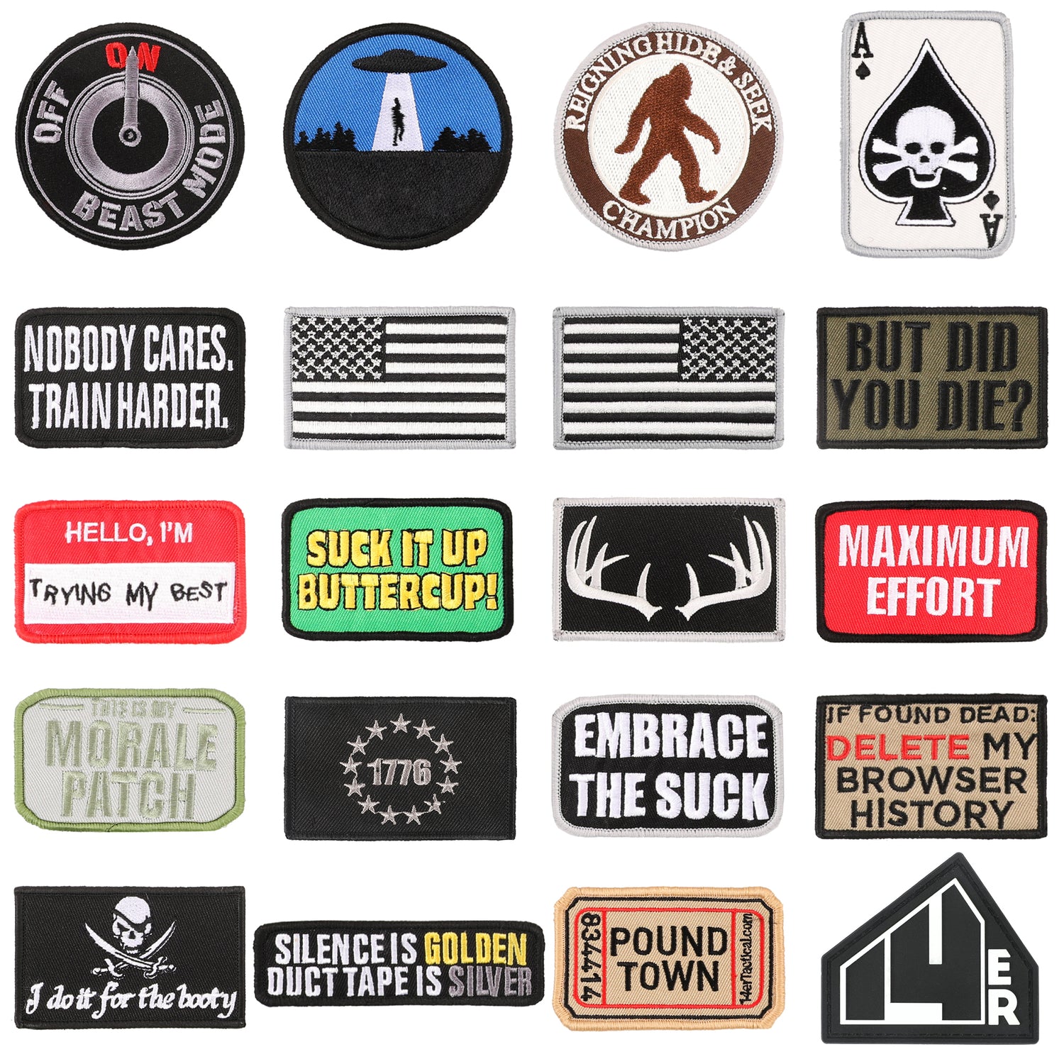 14er Morale Patches (20-Pack)