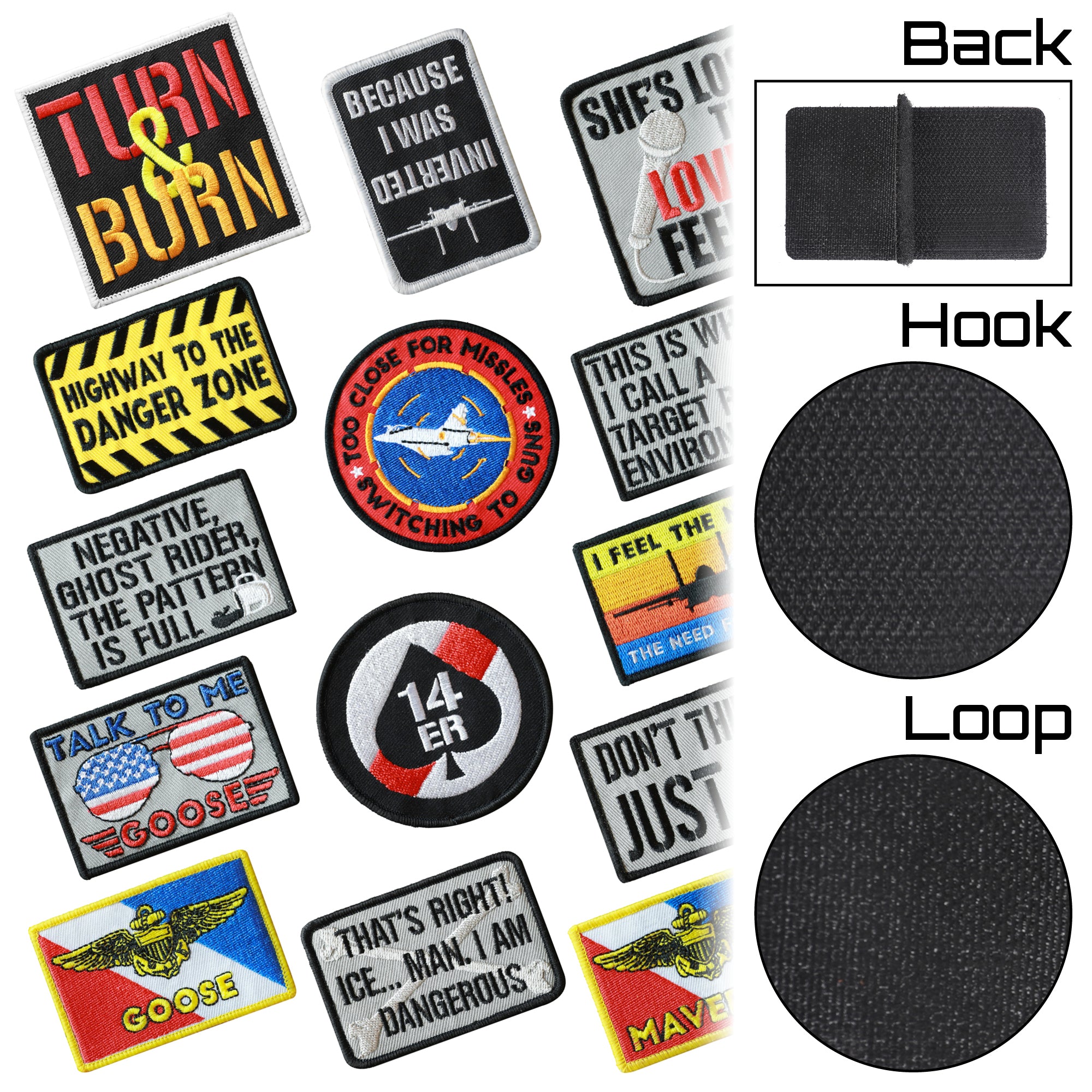 14er Top Gun Patches (14-Pack)