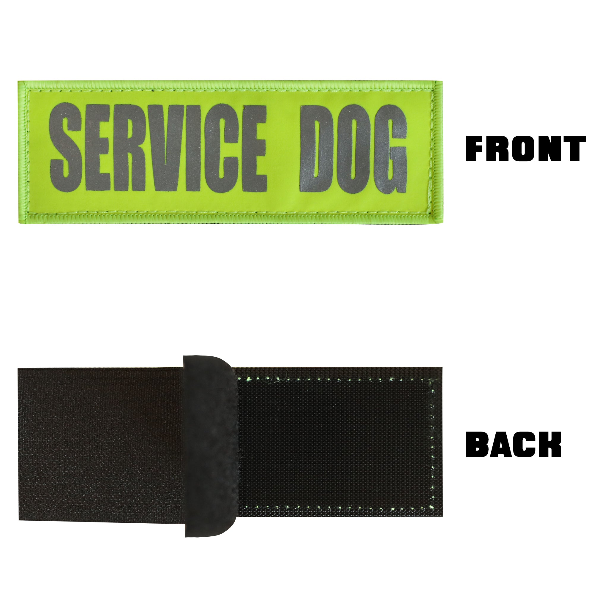 10pcs 3d Reflective Velcro Patch Service Dog In Training Do Not